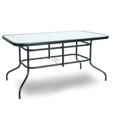 Tuinset - 140x80 - tafel en stoelen - beige