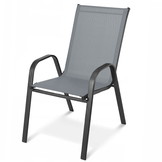 Tuinstoelen - 45x56cm - Comfortabel - grijs