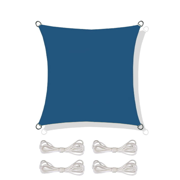 Schaduwdoek - 3,6x3,6m - Waterbestendig - blauw