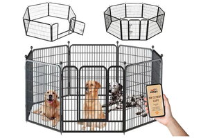 Puppyren - 80x80 - Mobiel - Zwart