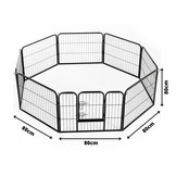 Puppyren - 80x80 - Mobiel - Zwart