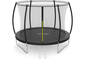 Tuintrampoline - rond 252 cm - kwaliteitsgarantie - zwart