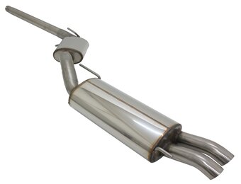 Sportuitlaat - VW Golf 3 - Grp A - 63.5mm roestvrij-staal