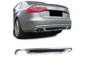 Achterbumper diffuser - voor Audi A4 B8 Sedan Avant 2007-2011