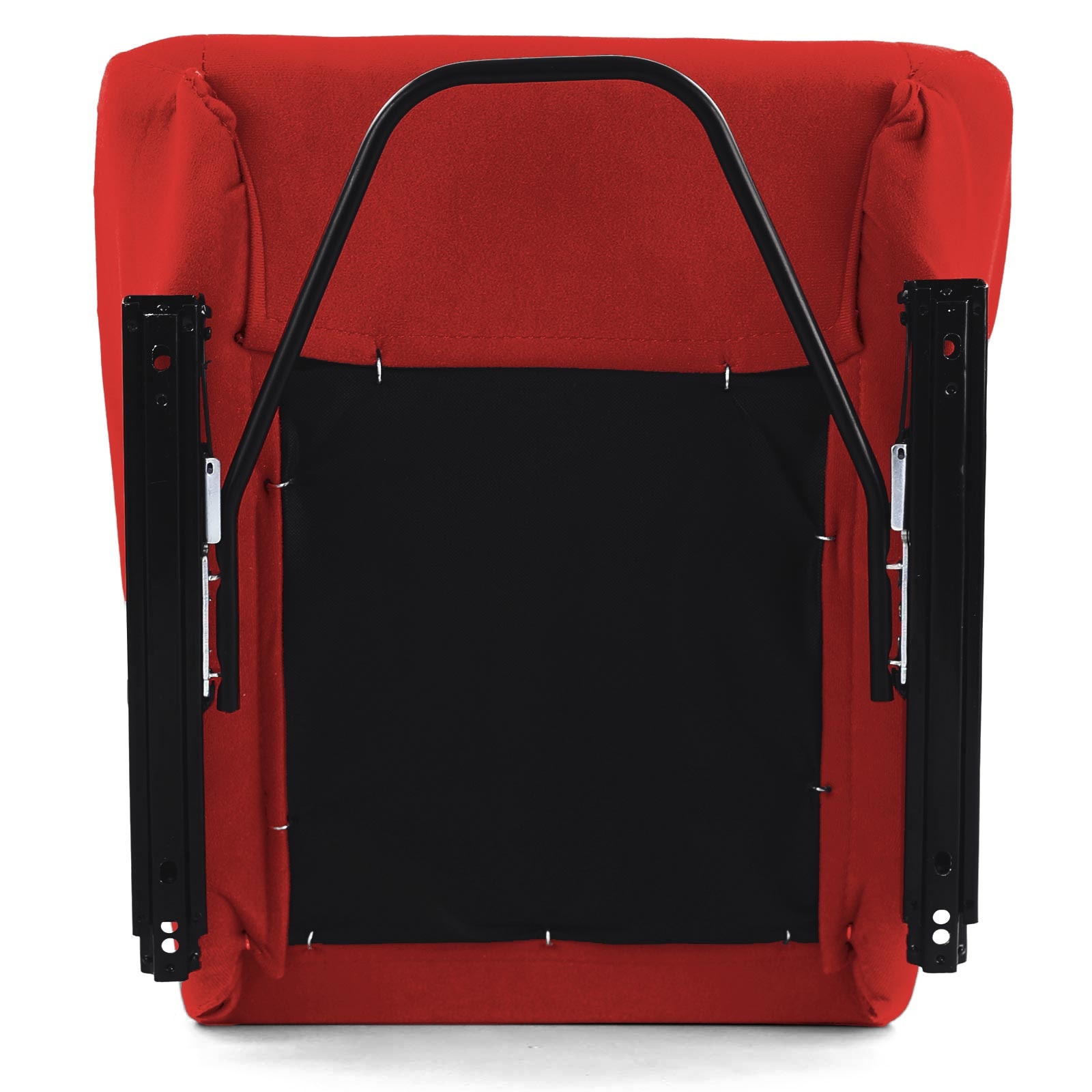 Tenzo-R - sportstoel - met rails - kunstleer - zwart rood