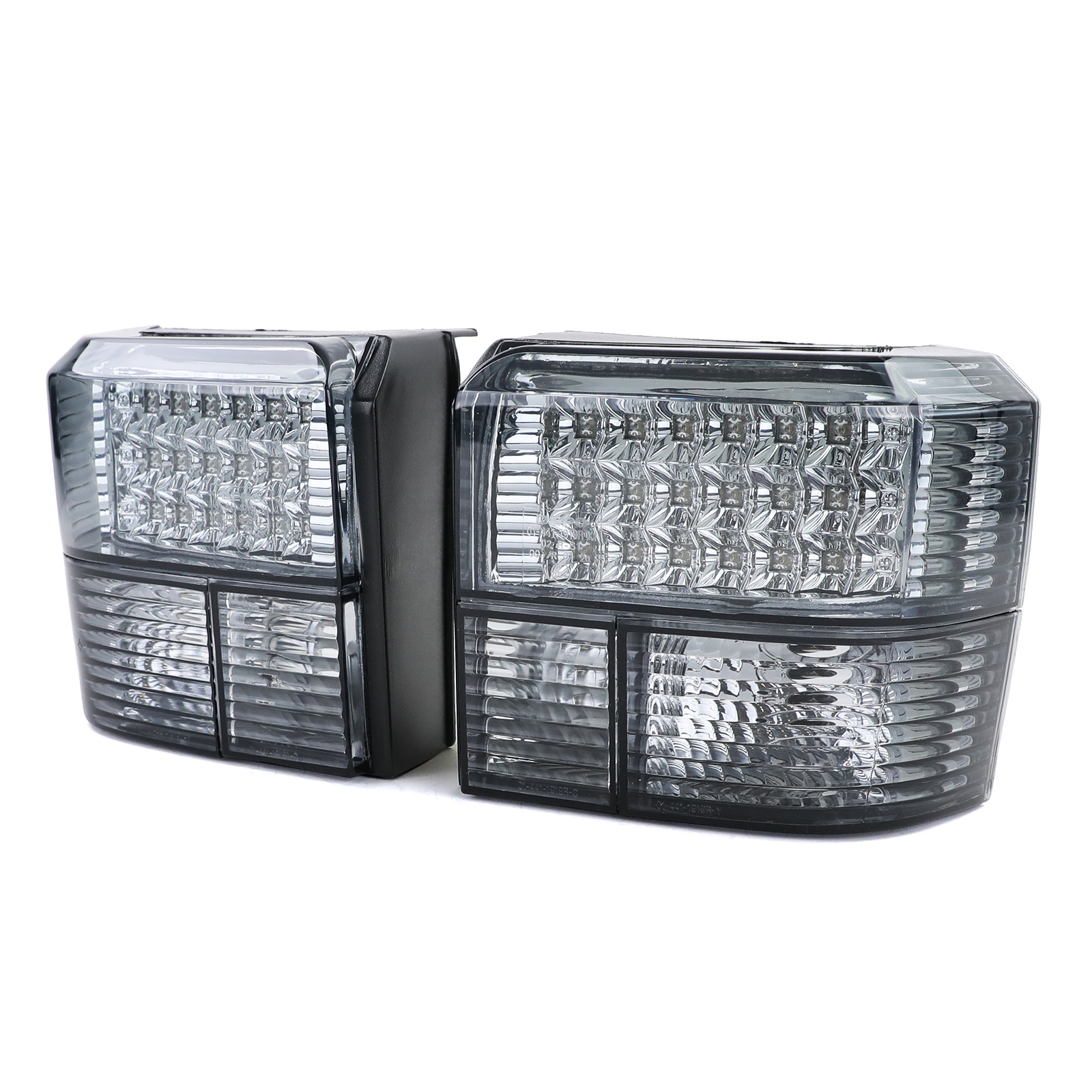 Achterlichten - voor VW T4 - LED-lichten - rook zwart