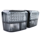 Achterlichten geschikt voor VW T4 - LED-lichten - rook zwart