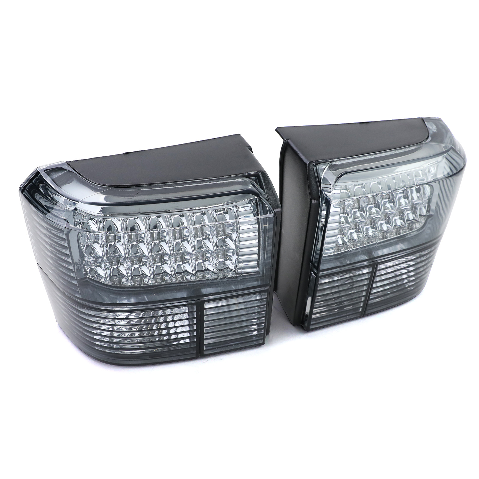 Achterlichten - voor VW T4 - LED-lichten - rook zwart