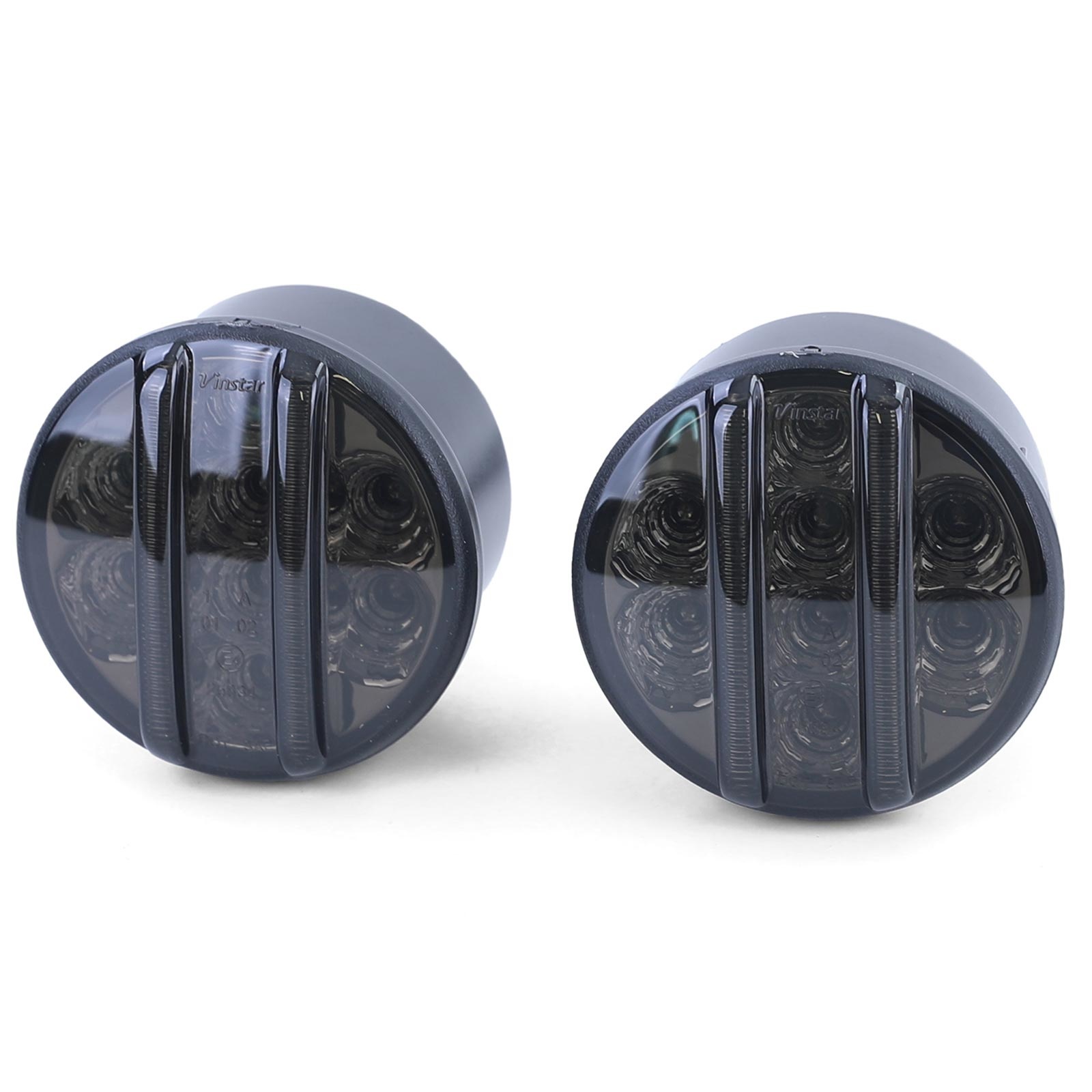 Knipperlichten - voor Jeep Wrangler - voorkant - L en R - zwart