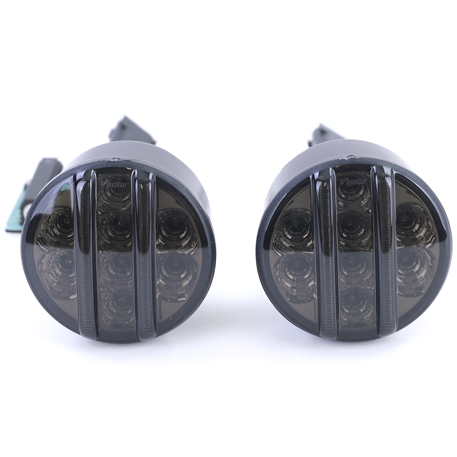 Knipperlichten - voor Jeep Wrangler - voorkant - L en R - zwart