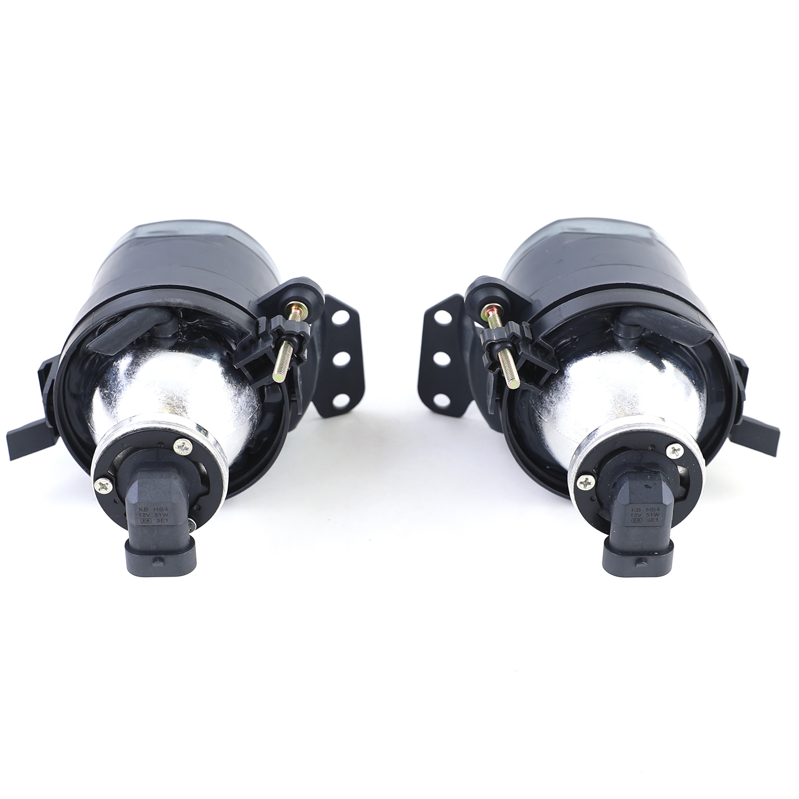 Mistlampen - voor BMW 3 - sportieve look - smoke zwart