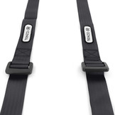 Tenzo-R - autogordel - 4 punts - sportgordel - zwart