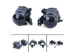 Mistlampen - voor BMW X3 - sportieve look - smoke zwart