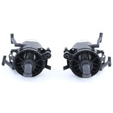 Mistlampen geschikt voor BMW 5 - mooi optiek - smoke zwart