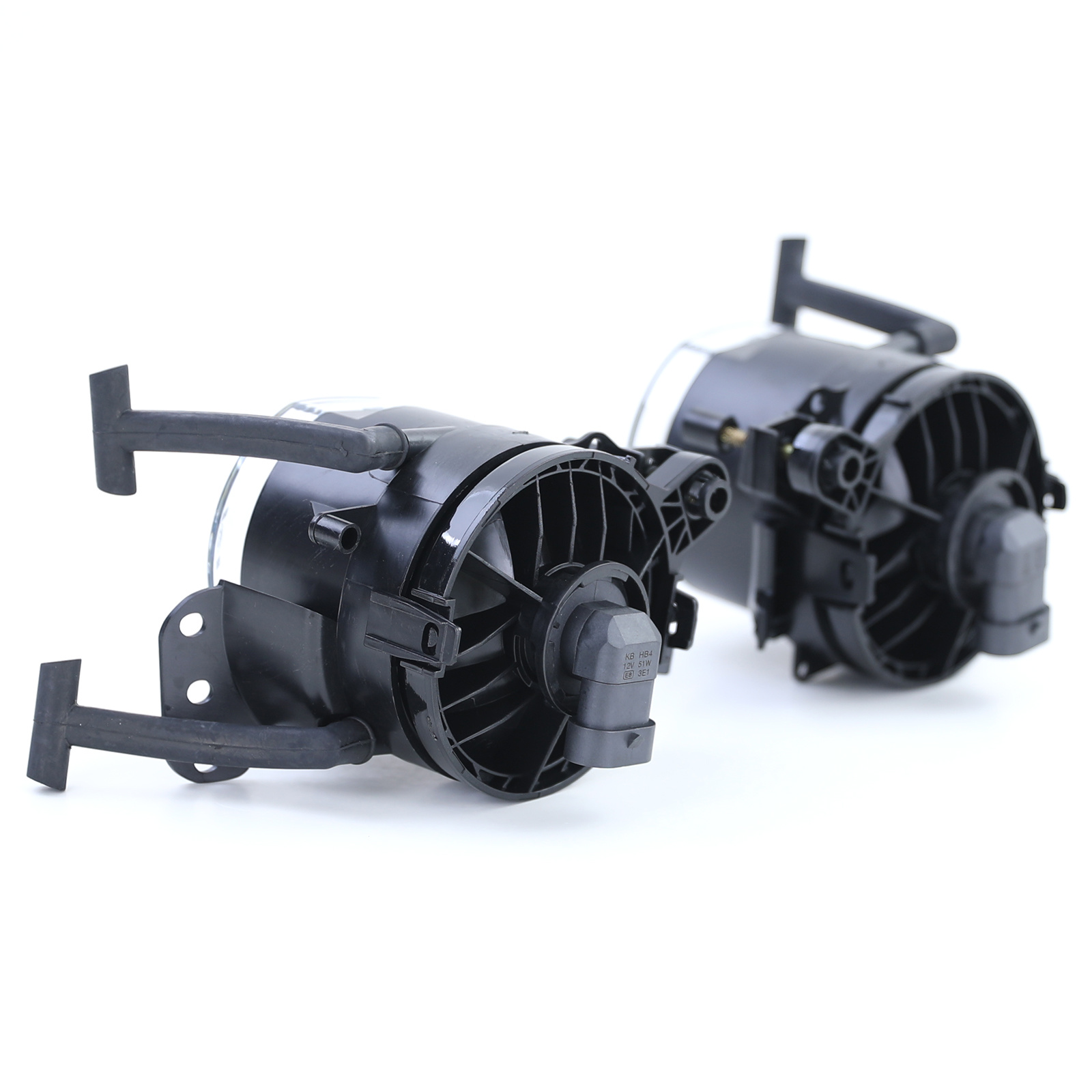 Mistlampen geschikt voor BMW 5 - mooi optiek - smoke zwart