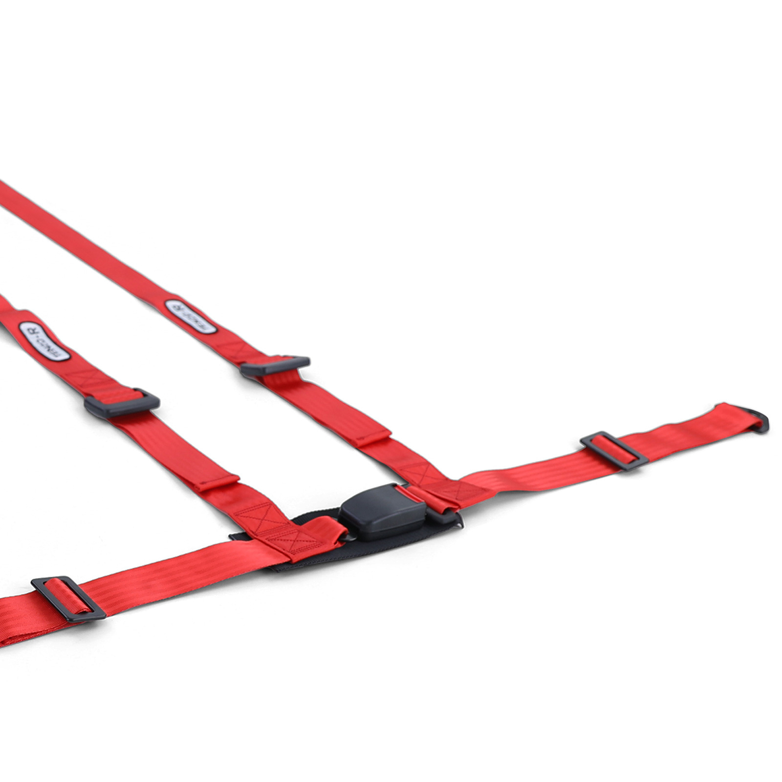Tenzo-R - autogordel - 3 punts - sportgordel - rood