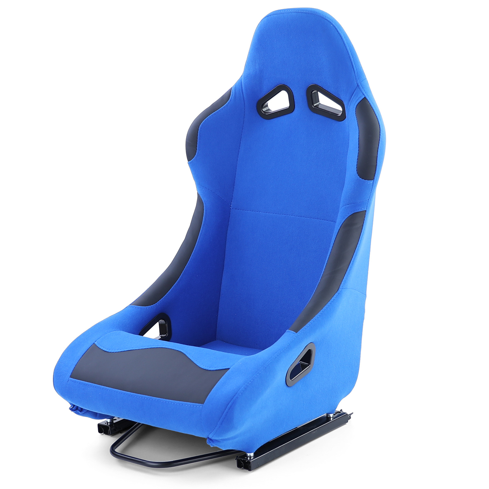 Tenzo-R - sportstoel - met rails - zwart blauw