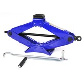 Schaarkrik - met handslinger - 430x110x90 mm - blauw