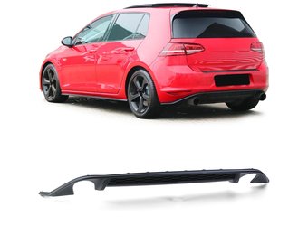 Achterbumper diffuser - geschikt voor VW Golf 7 Limo 2012-2017