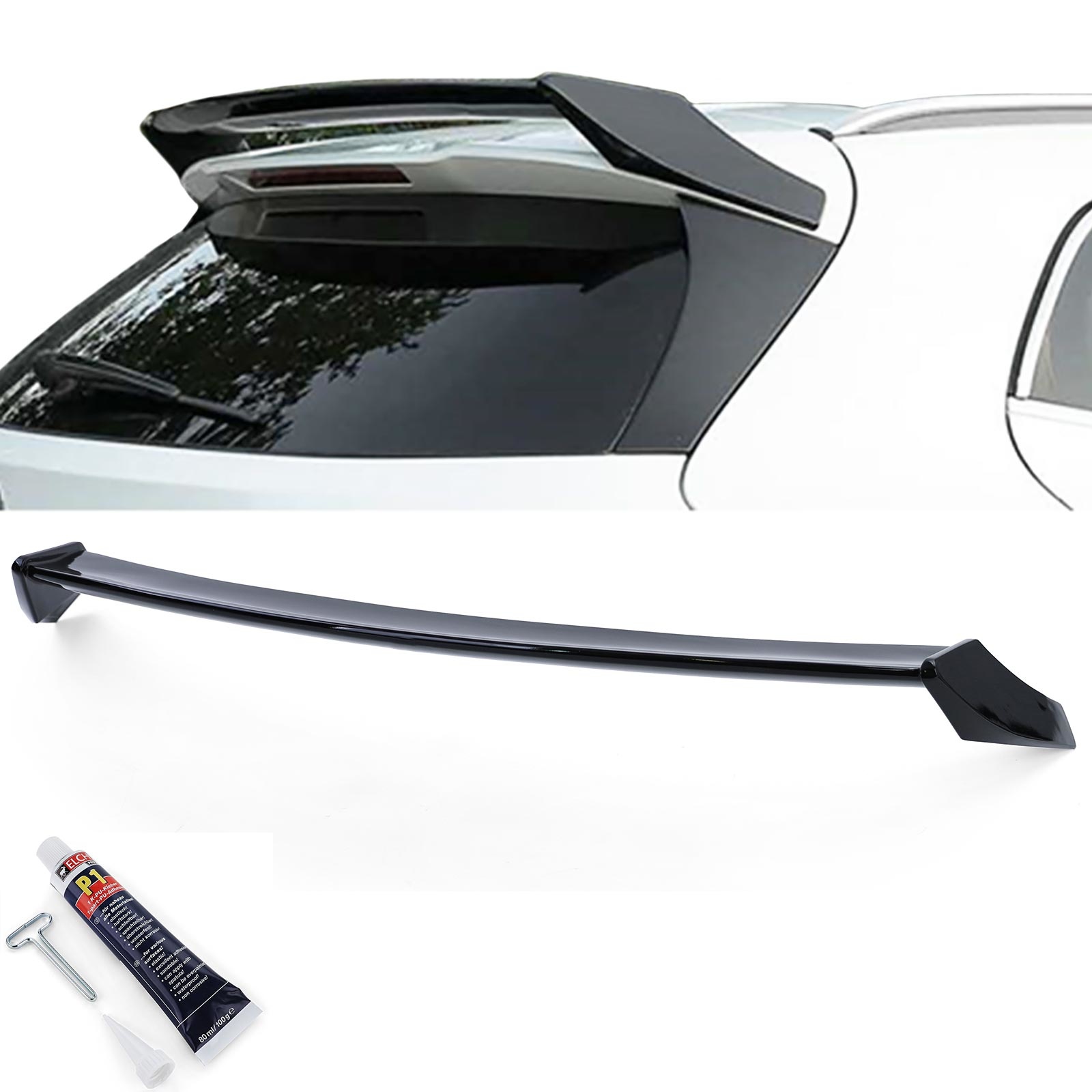 Spoiler - dakspoiler geschikt voor Mercedes GLA X156 2013-2020