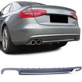 Achterbumper diffuser - inzetbumper - geschikt voor Audi A4 B8 Sedan Avant