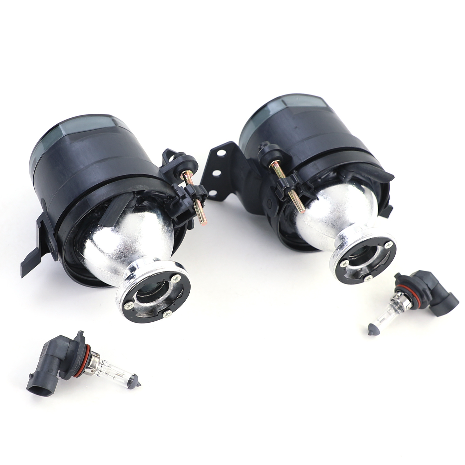 Mistlampen - voor BMW 6 - sportieve look - smoke zwart