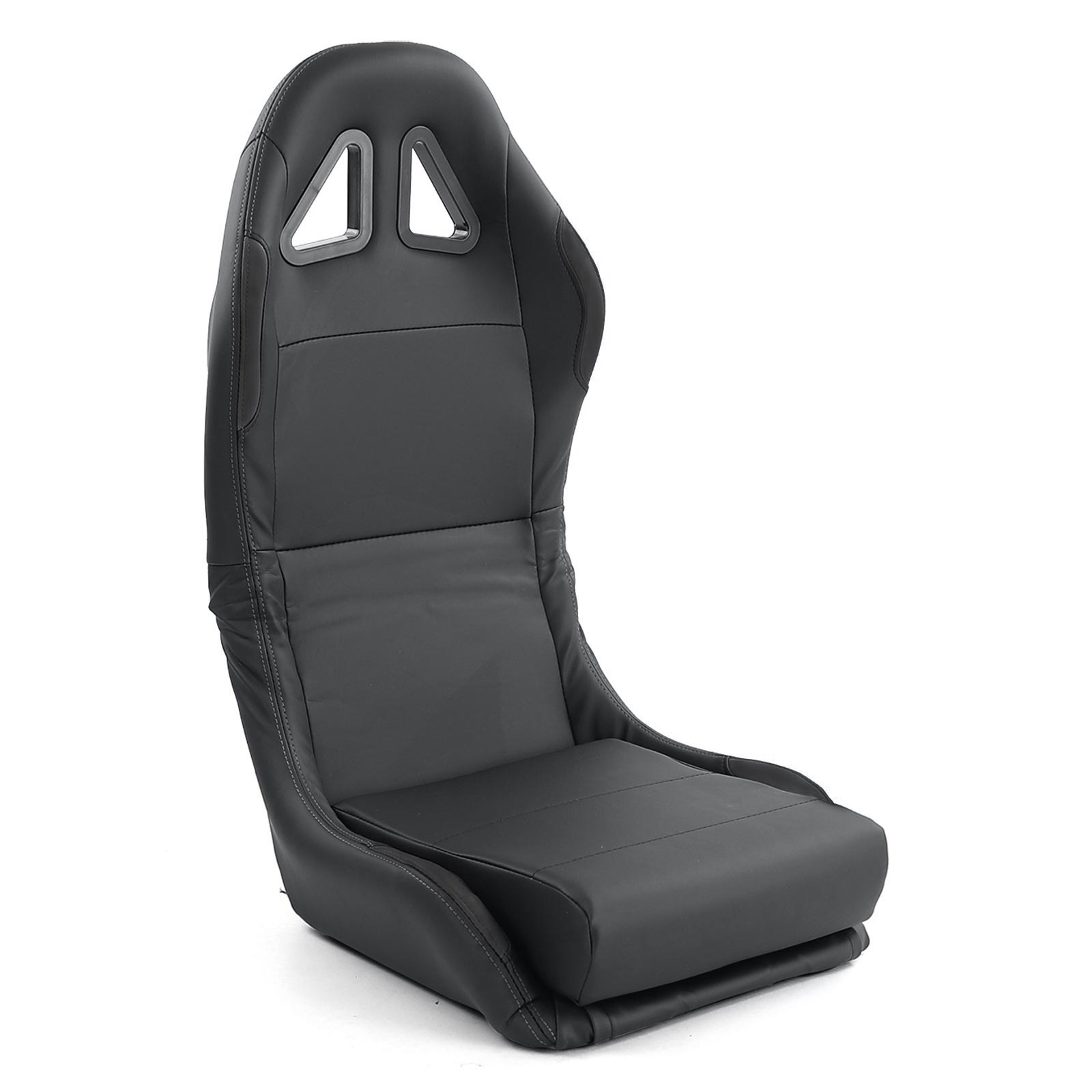 Tenzo-R - sportstoel - opklapbaar - synthetisch leer - zwart