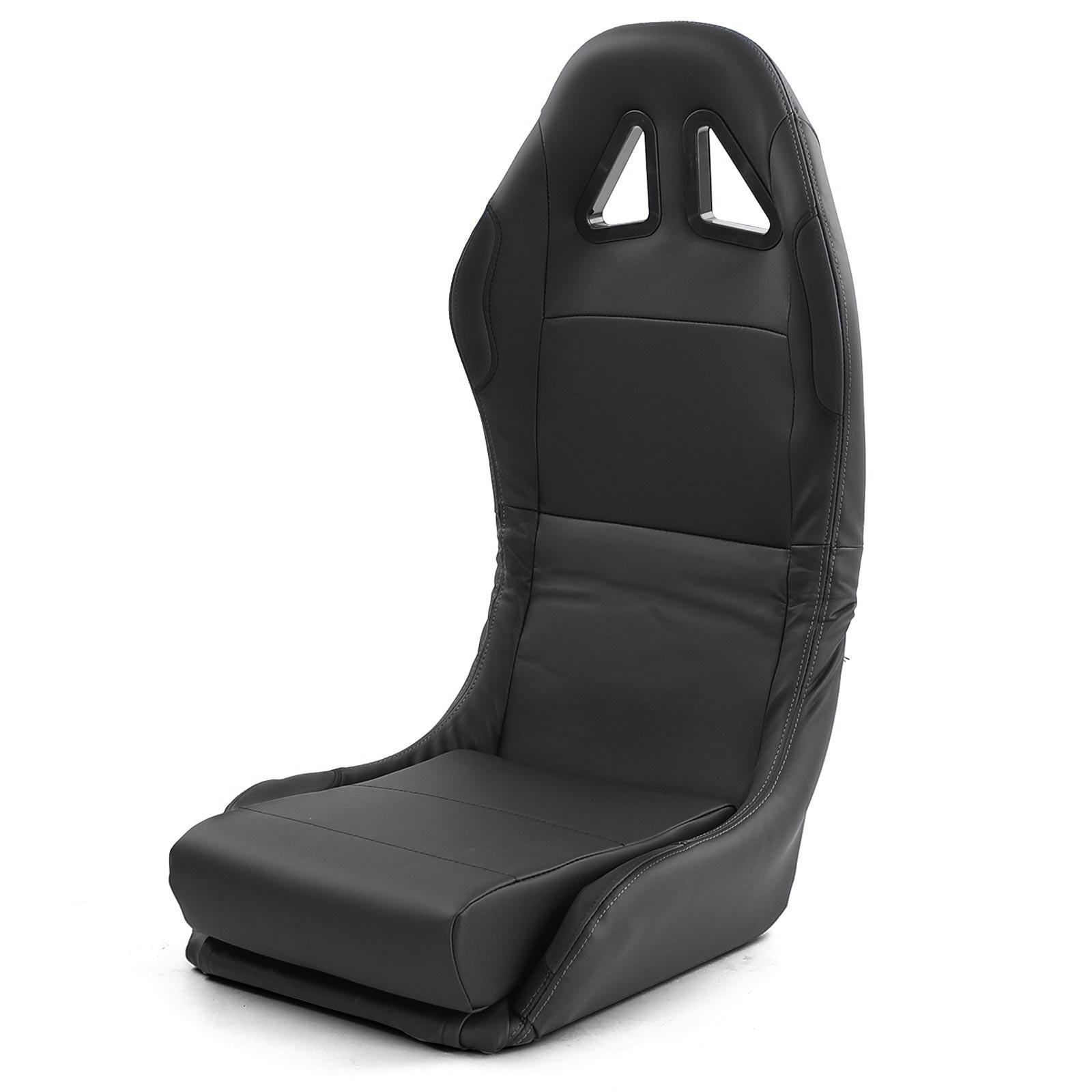 Tenzo-R - sportstoel - opklapbaar - synthetisch leer - zwart