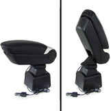 Auto armsteun - voor Kia Rio 3 - middenarmsteun - zwart