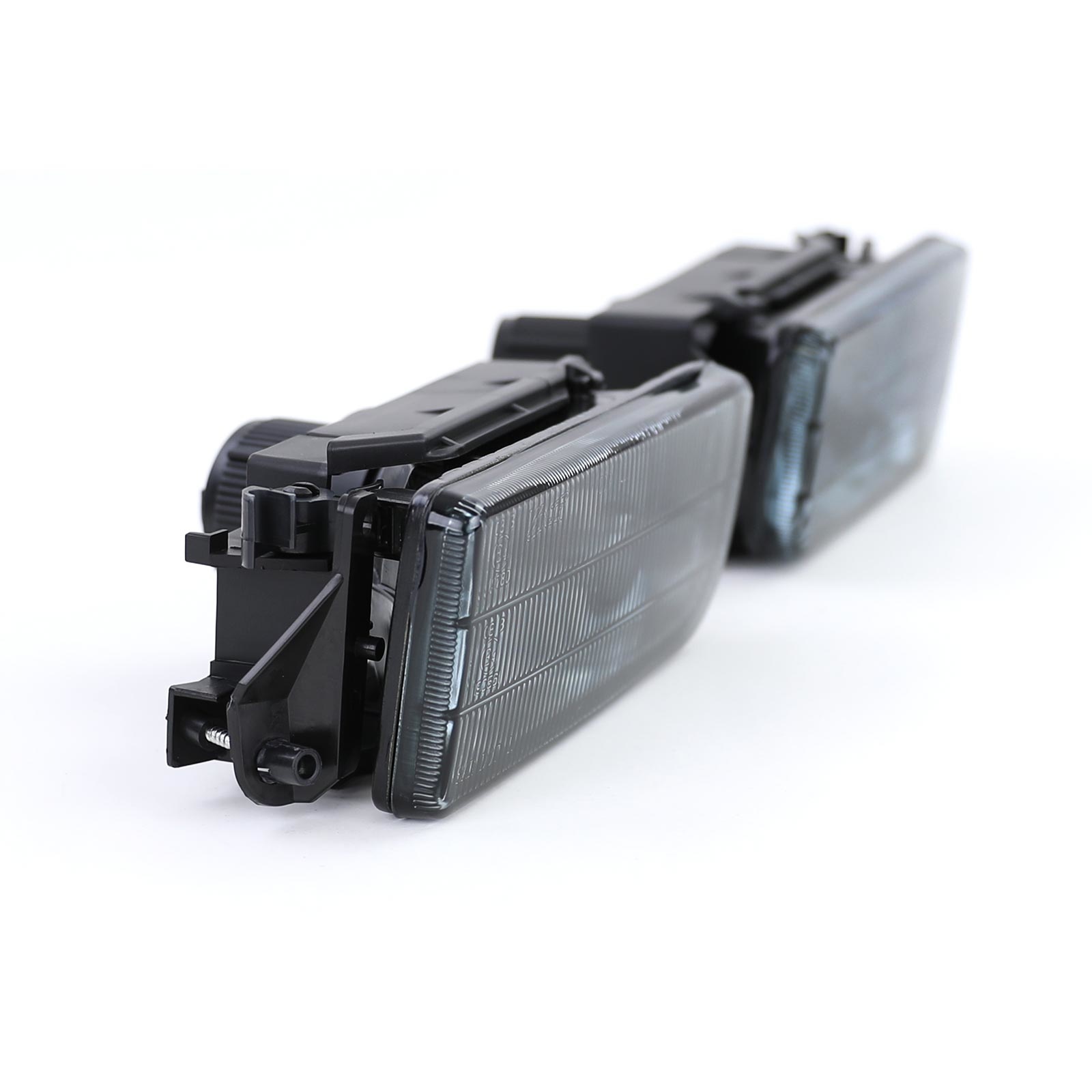 Mistlampen - geschikt voor BMW 3 - met beugels - smoke zwart