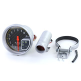 Toerenteller - schakellampje met beugel - 5'' - carbon