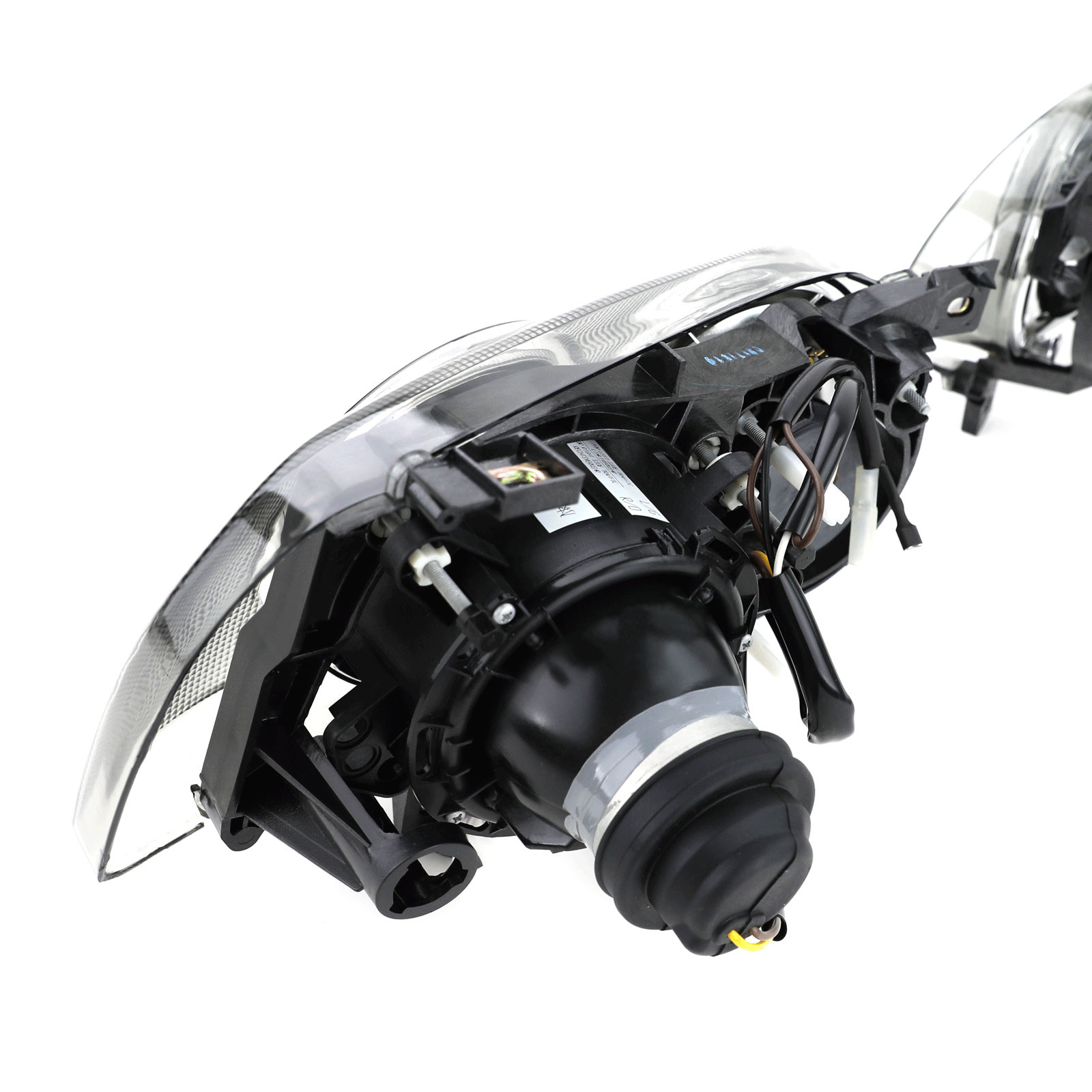 Koplampen - geschikt voor VW Golf 3 - dubbele koplamp - zwart smoke