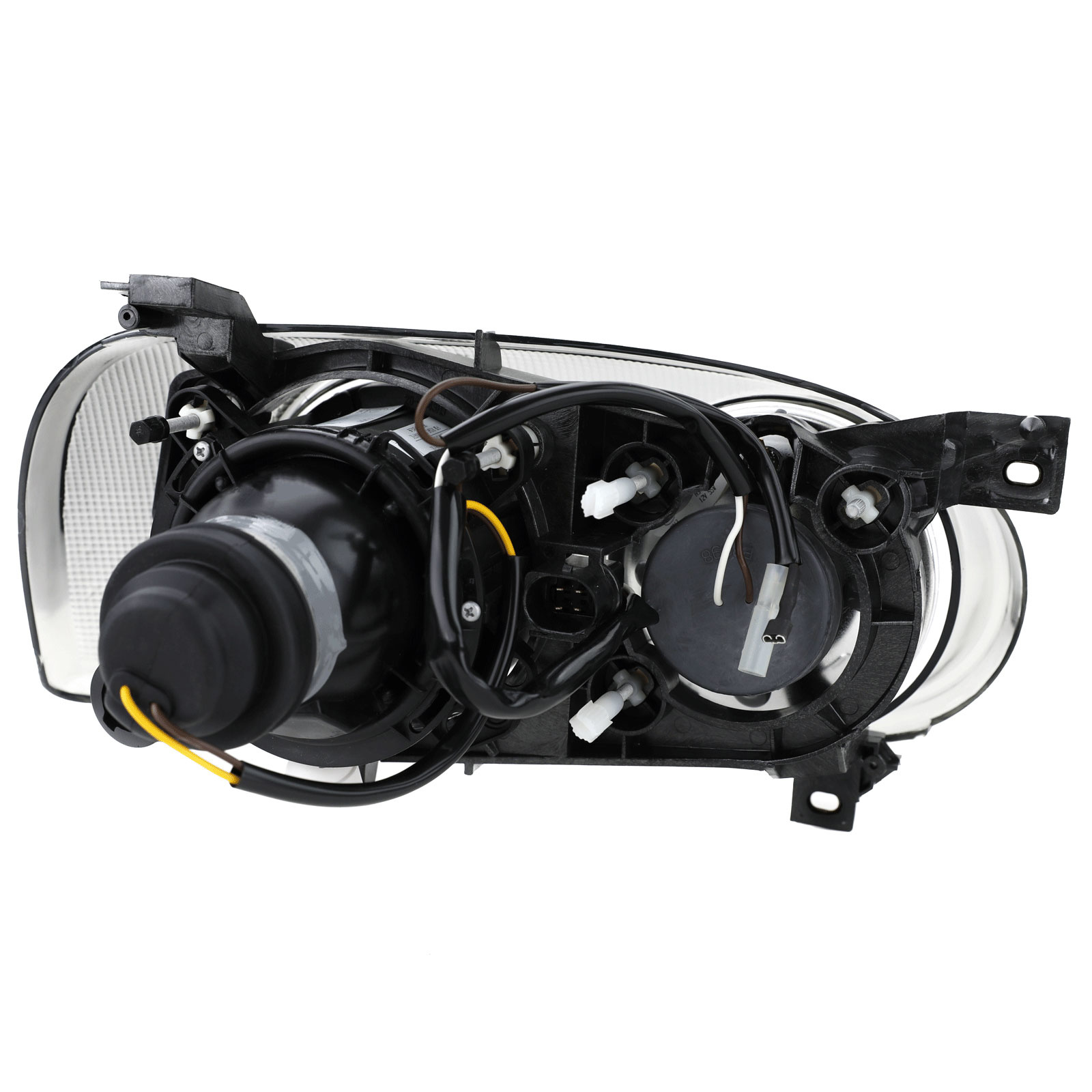 Koplampen - geschikt voor VW Golf 3 - dubbele koplamp - zwart smoke