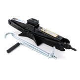 Schaarkrik - met handslinger - 430x110x90 mm - zwart