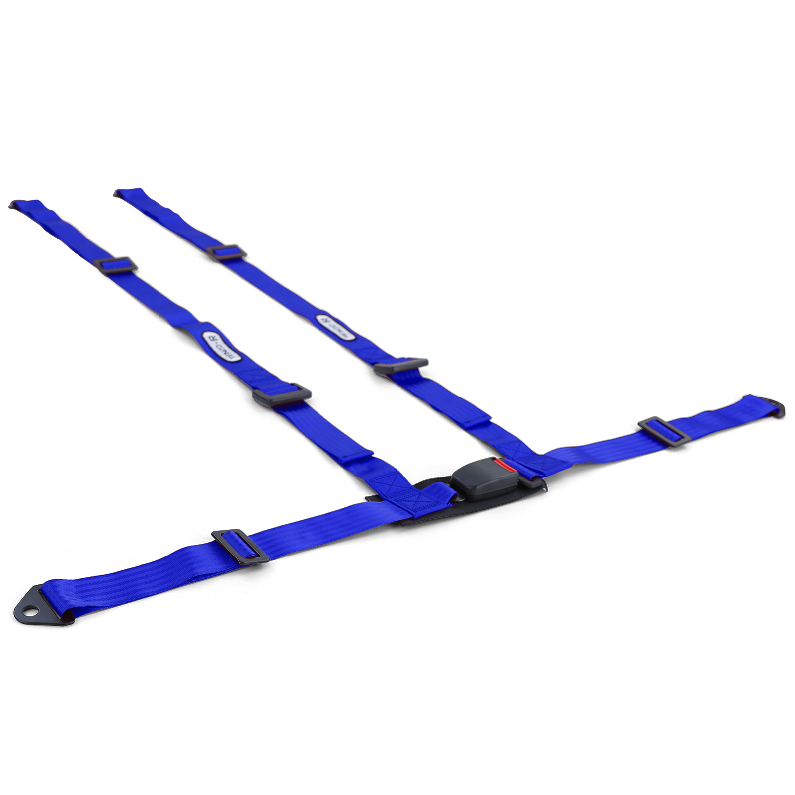 Tenzo-R - autogordel - 4 punts - sportgordel - blauw