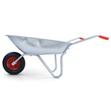 Kruiwagen - luchtbanden en metalen velgen - 126x60x55 cm