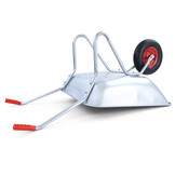 Kruiwagen - luchtbanden en metalen velgen - 126x60x55 cm