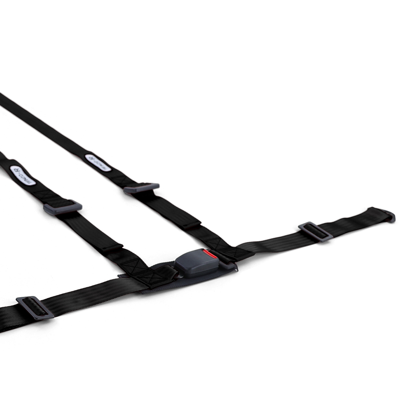 Tenzo-R - autogordel - 3 punts - sportgordel - zwart