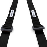 Tenzo-R - autogordel - 3 punts - sportgordel - zwart