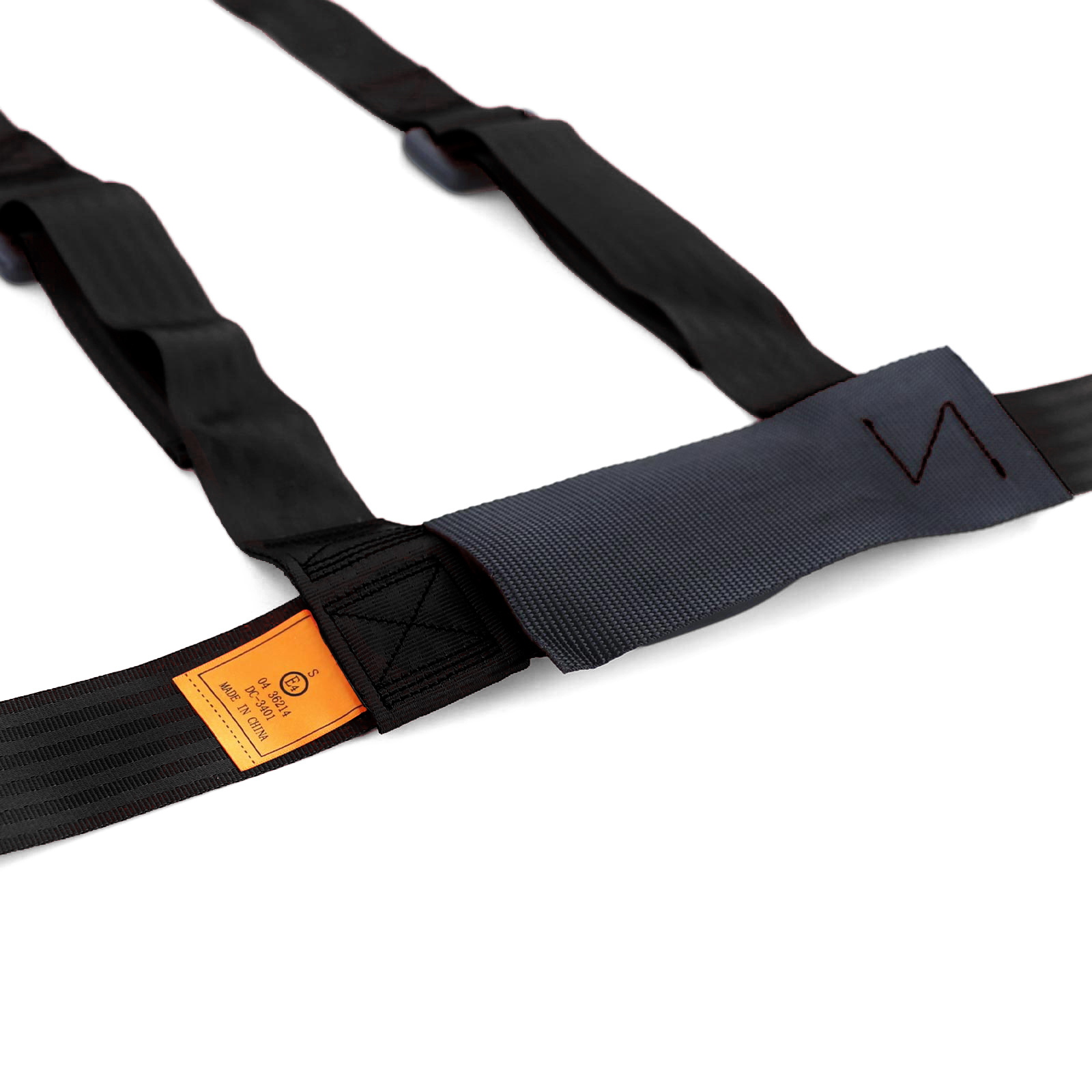 Tenzo-R - autogordel - 3 punts - sportgordel - zwart