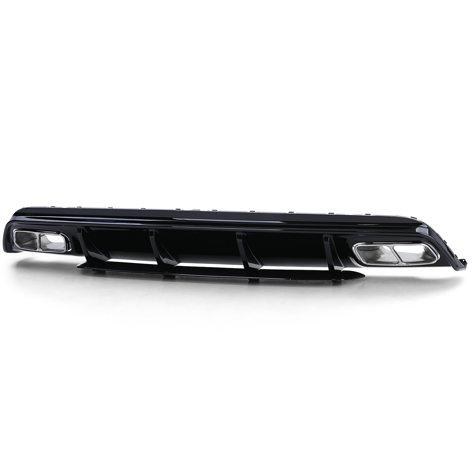 Achterbumper diffuser - uitlaatpijpen - Mercedes A-klasse W176