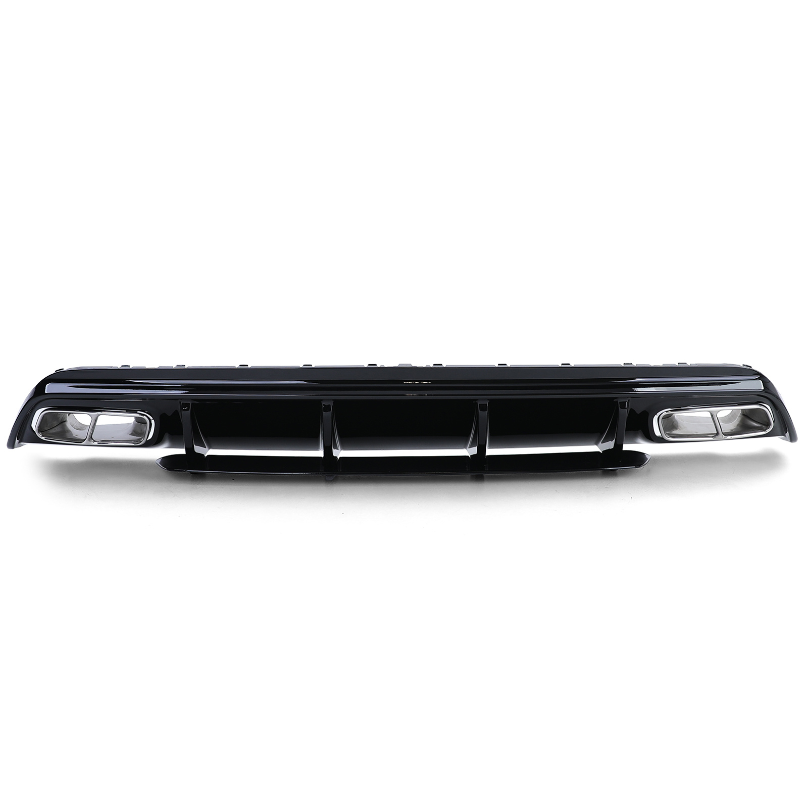 Achterbumper diffuser - uitlaatpijpen - Mercedes A-klasse W176