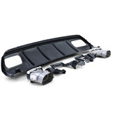 Achterbumper diffuser - uitlaatpijpen - Mercedes A-klasse W176