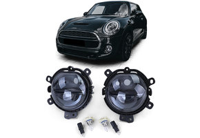 Parkeerlichten - voor Mini - inclusief gloeilampen - zwart