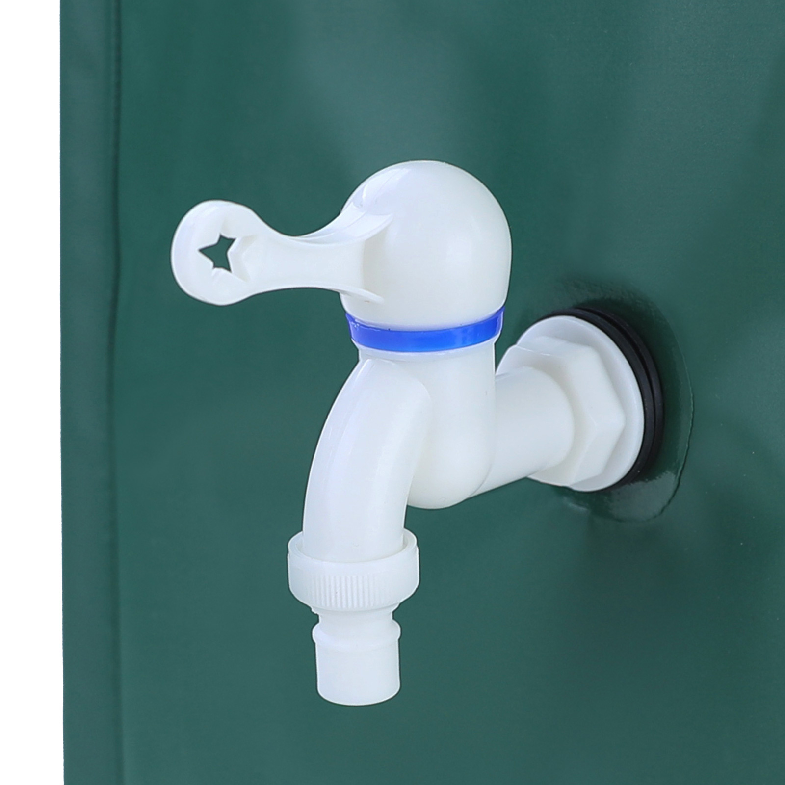 Regenton - opvouwbaar - met aftapkraak - 98x80 cm - 500 liter