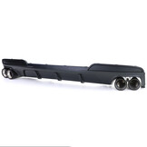 Achterbumper diffuser - met 4 eindpijpen - geschikt voor BMW F10 F11 2010-2017