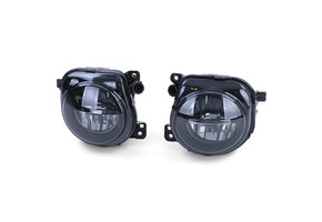 Mistlampen - voor BMW 5 - LED mistlampen - L en R - zwart