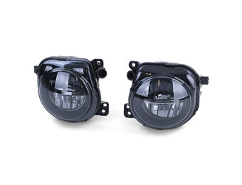 Mistlampen - voor BMW 5 - LED mistlampen - L en R - zwart