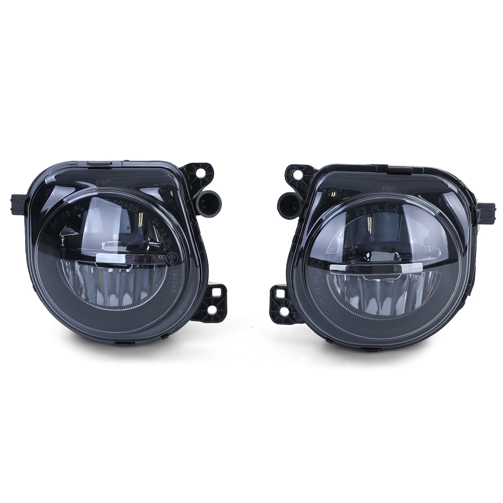 Mistlampen - voor BMW 5 - LED mistlampen - L en R - zwart