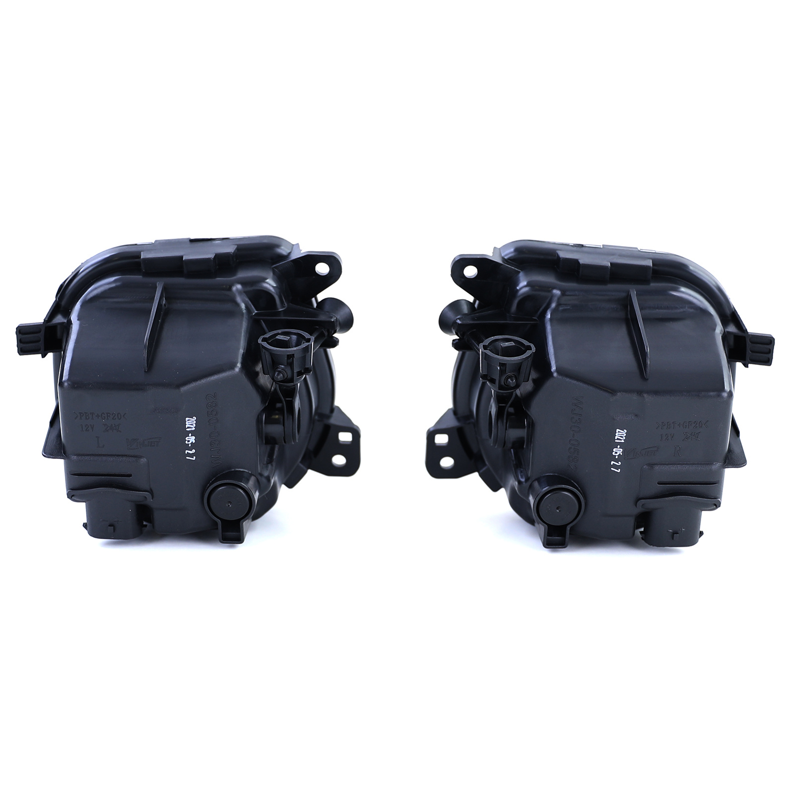 Mistlampen - voor BMW 5 - LED mistlampen - L en R - zwart